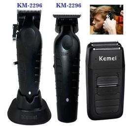 Tirmer de cabello Kemei KM-2296 KM-2299 KM-1102 Kit de clipper profesional Staver Machine Cabrillado Máquina Q240427