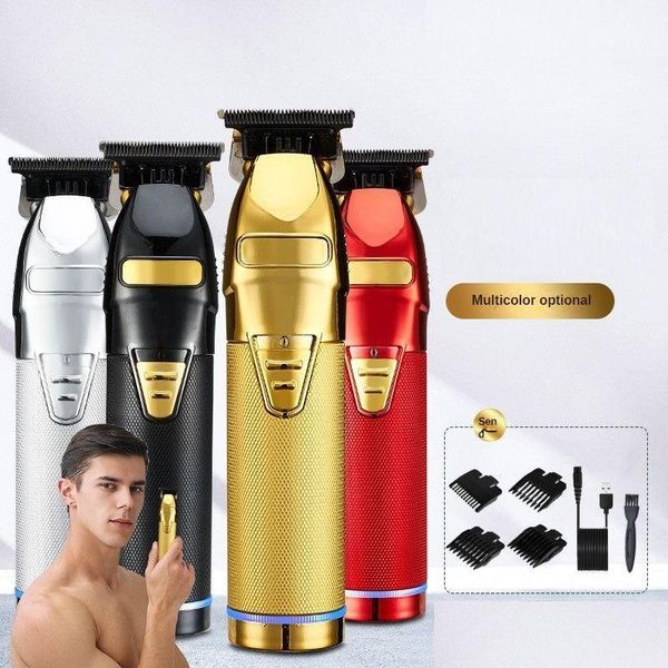 Cortadora de cabello para hombre Peluquería eléctrica Recargable Bajo Ruido Adt Razor Clipper Barba Profesional Peluquero local Afeitado Estilo Drop D DHJVM