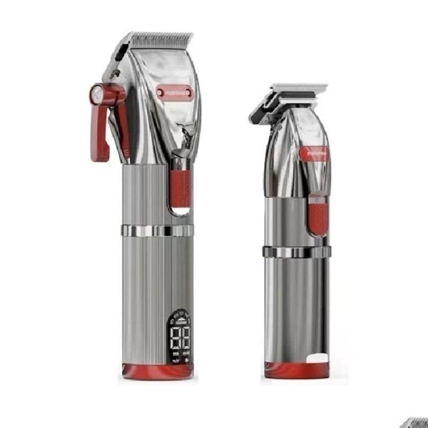 Cortadora de cabello Cortadoras profesionales Madeshow M5 M5F Electric Powerf Cuting Hine Grooming Herramientas de peinado Clipper Barber 221110 Drop Deliv Dhpia