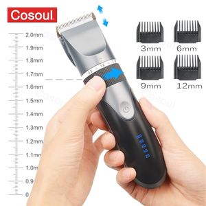 Hair Trimmer Professional Hair Clipper Electric Barber Hair Trimmers para hombres Adultos Niños Inalámbrico Recargable Hair Cutter Machine Hair Trim 230613