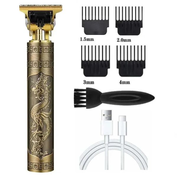 Tondeuse à cheveux rasoir Rechargeable pour hommes coiffeur produits en plastique fournitures de voyage portables tête de salon de coiffure 231211