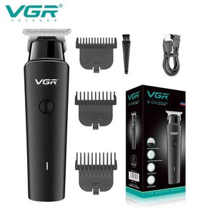 Trimmer de cheveux VGR Barber Professionnel Barbe USB Charging Mens sans fil V-933 Q240427