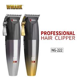 Trimmer de cheveux WMARK NG-222 Machine de coupe rechargeable professionnelle Q2404271