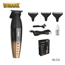 Trimmer de cheveux WMARKNG-325 Ciseaux de sculpture pour hommes 9000 tr / min sans fil rechargeable Q240427