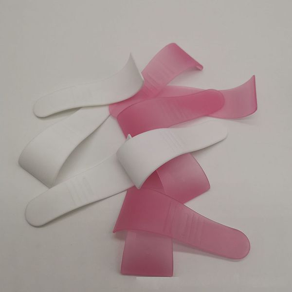 Spatules de nettoyage de cire capillaire, grattoir de masque, accessoire d'emballage de beauté, bâtons de maquillage en plastique, crèmes dépilatoires, outils d'épilation