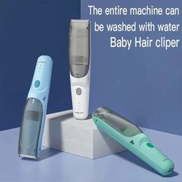 Hairabsorbing Hair Clipper Baby Electric Razor Kinderen Waterdichte volwassen huishouden 240515