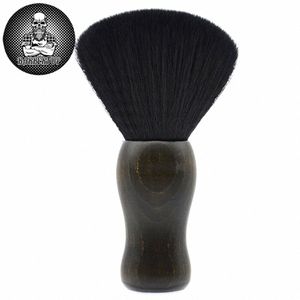 Coiffeur cou Duster brosse cheveux propre doux noir brosse à cheveux coupe de cheveux nettoyant balayage brosses outils de maquillage k60A #