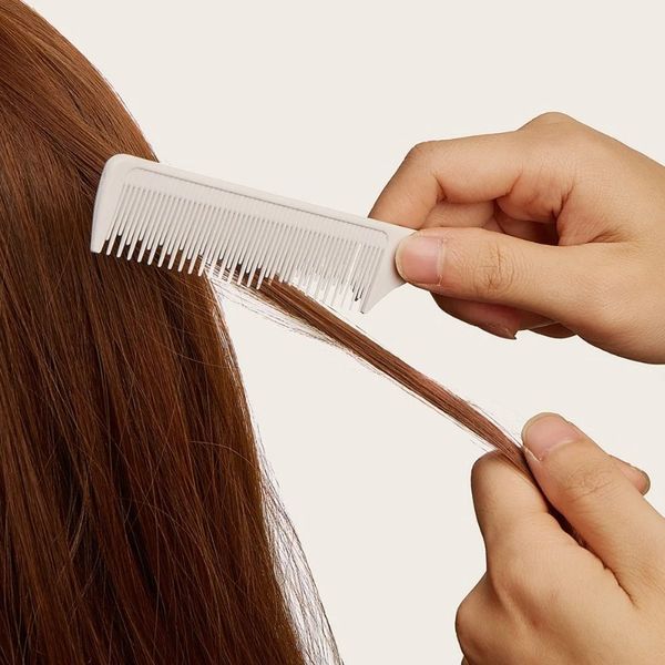 Peinado peine de carbono peinado profesional peinador de corte anti está estático herramientas de corte de pelo