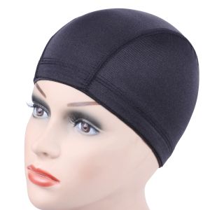 Haarnetjes 24 Stuks Lijmloze Haarnet Pruik Liner Goedkope Pruik Caps Voor Het Maken Van Pruiken Spandex Netto Elastische Dome Pruik cap