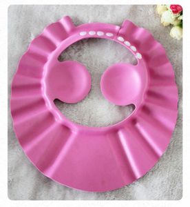 Bonnet de lavage des cheveux Oreille pour enfants EVA Taille réglable Shampooing Baby Shower Shampooing Cap