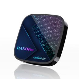 Hako Pro TV Box 2GB 16GB 4GB 32 GB 64 GB 8K Android 11 OS Media Player 5G Dual Wifi Set Top Box