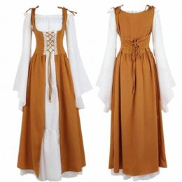 Halen Fi Dres Oktoberfest Beer Girl Disfraz Maid Wench Alemania Bávaro Tallas grandes 5XL Medieval Dr Disfraz Dirndl t5jb #