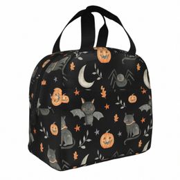 halen fête isolé sac à lunch tarot occulte sorcière magique boho repas craiseur cooler sac à lunch box fourre-tout pique-nique sac à main r7u6 #