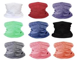 Demi-foulards avec poche pour enfants, couleur unie, tête élastique, guêtre de cou, Tube Bandana, accessoires de cyclisme en plein air 4655336