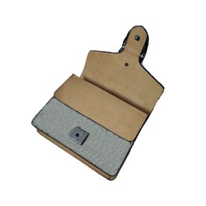 Sac à bandoulière en cuir de vachette nubuck à boucle demi-pli pour femme, portefeuille, chaînes en métal, sacs de luxe, sac à main pour téléphone portable