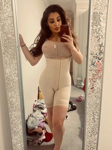 Half been originele Colombiaanse postpartum vleugelverminderers Corset High gordel bbl post- gebruik afslankschede buik shapewear 240322