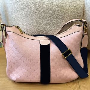 Half Moon Bag Designer tas Crossbody tas vintage ritssluiting tas lady schoudertas handtas canvas lederen onderarm tassen weekend reistassen streep riem zak