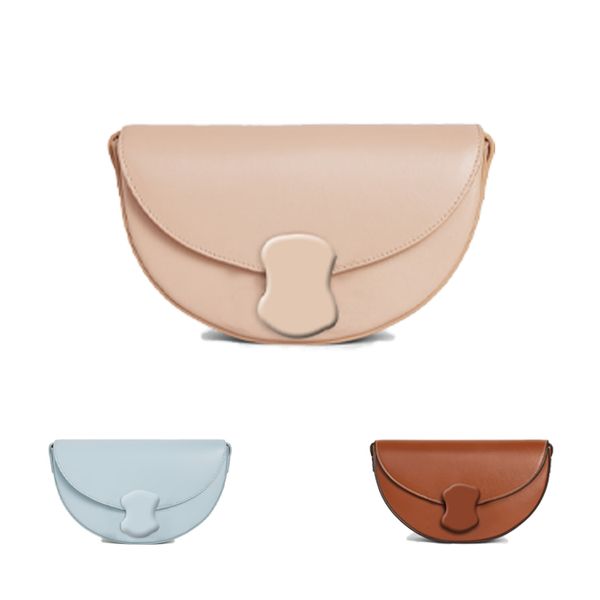 Demi-lune Croissant sac à bandoulière adolescent triomphe Designer de luxe celins Sacs à bandoulière en cuir véritable Sac à main fourre-tout pour femme homme messager mode mini pochette à rabat