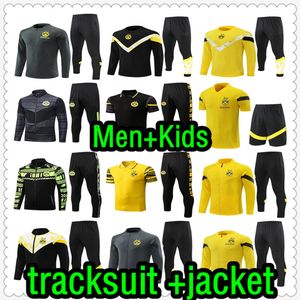 CHELLER SOCCER MAISSEURS DORTMUND Tracksuit 22 2023 2024 FOOTBALL Shirt Reus Reyna Dortmund Neongelb Bellingham Hummels Brandt Witsel Men Kids Kit Maillot de Foot 888