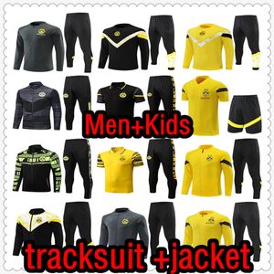 CHELLER SOCCER MAISSEURS DORTMUND SuitSuit 22 2023 2024 CHIRT DE FOOTBALL REUS REYNA DORTMUND Neongelb Bellingham Hummels Brandt Witsel Men Kids Kit Maillot de Foot 999