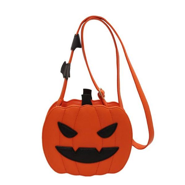 Bolso de Halloween, novedad de 2023, bolso de calabaza personalizado con dibujos animados, pequeño libro rojo, bolso cruzado con cadena para mujer del mismo estilo, bolso redondo pequeño