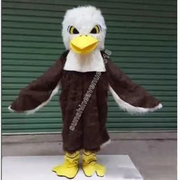 Halloween Baldy The Eagle Mascot Costume Cartoon High Quality Thème Carnaval Adults Size Christmas Birthday Party Fanct
