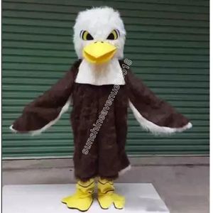 Halloween Baldy The Eagle Mascotte Kostuum Hoge Kwaliteit Cartoon thema karakter Carnaval Volwassenen Grootte Kerst Verjaardagsfeestje Fancy Outfit