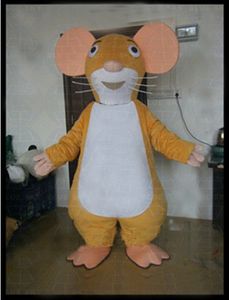 Costume de mascotte de gros rat d'Halloween