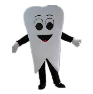 Halloween Costume De Mascotte De Grandes Dents De Haute Qualité Personnaliser Dessin Animé En Peluche Dent Anime thème personnage Taille Adulte Carnaval De Noël Déguisements