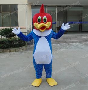 Halloween vogel mascotte kostuum cartoon thema karakter carnaval volwassenen grootte Kerstmis verjaardagsfeestje fancy outdoor outfit voor mannen vrouwen