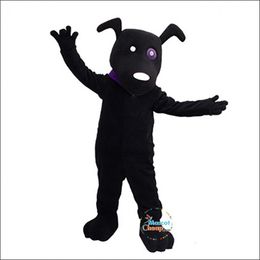 Halloween Black Dog Mascot costumes