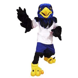 Halloween Blue Hawk / Eagles mascottekostuum cartoon fruit anime thema karakter Kerstmis carnaval feest fancy kostuums volwassenen maat outdoor outfit