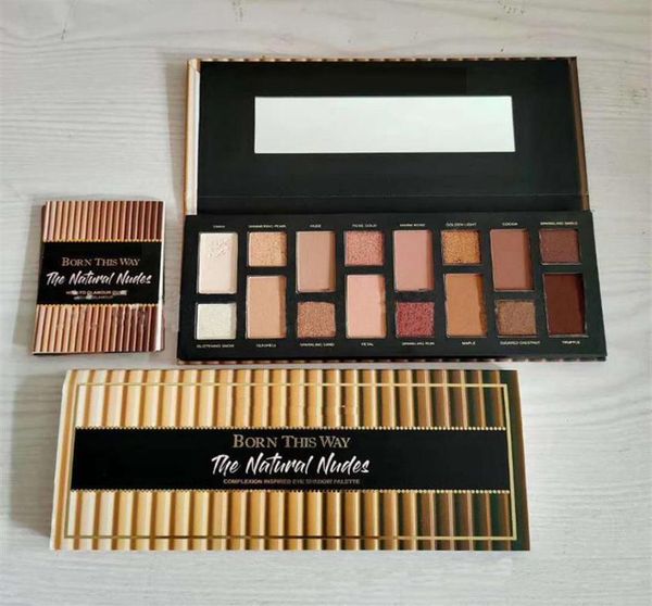 Halloween Born This Way Eye Shadow Palette Nudes naturales 16 Color Coste Inspirado Sala de ojos Pigmented Polvo Cosmetics9281977