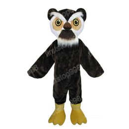 Halloween Brown Owl mascotte kostuumsimulatie cartoon anime thema karakter volwassenen maat kerst buiten advertentie outfit pak