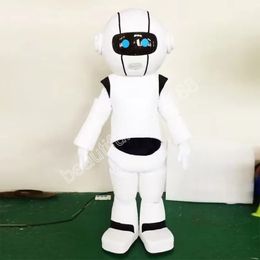 Costume de mascotte de robot de dessin animé d'Halloween de haute qualité personnaliser le personnage de thème d'anime de dessin animé en peluche taille adulte déguisement de carnaval de Noël