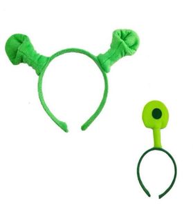 Halloween Children Adult Show Hair Hoop Shrek Hairpin Ears Band Band Cercle Cercle Party Costume Article Masquerade Party Supplies GB 1542522095