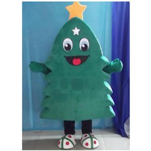 Halloween Christmas Tree Mascot Costume Top Kwaliteit Cartoon anime thema personage Carnival unisex volwassenen outfit kerst verjaardagsfeestje jurk