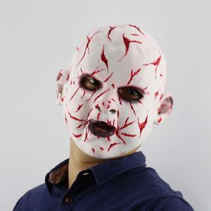 Halloween Chucky Masque Latex Costume Masques Ghost Chucky Masques Horreur Visage Latex Mascarilla Devil Killer Doll Casque X0803