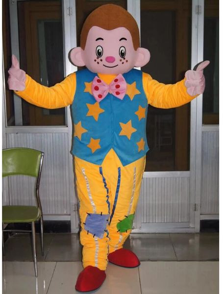 Halloween clown mascotte Costume haute qualité dessin animé en peluche Animal thème personnage adulte taille carnaval de noël déguisement