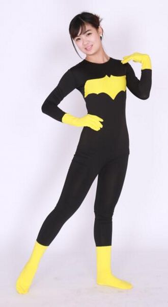 Halloween cospaly Catsuit Disfraces cuerpo completo Spandex Unitard medias Lycar zentai escenario mono para niños adultos