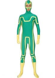 Halloween Cospaly Kickass Spandex Superhero Costume Costumes Lycra Zentai Costumes7580173