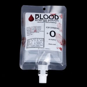 Halloween Cosplay Beber contenedor Bag Vampire Blood Bouch Props de bebidas zombie Bolsas Bolsas de alimentos Botella de agua PVC Decors