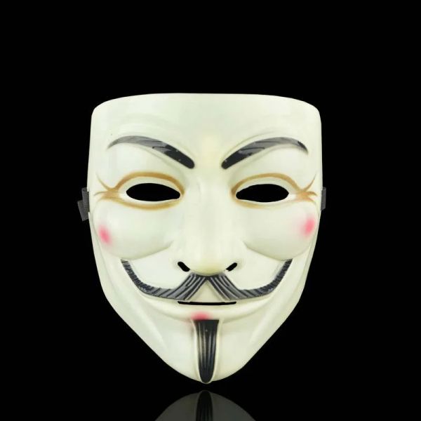 Halloween Cosplay Masks V pour Vendetta Film Anonymous Mask for Adult Kids Film The Mask Party Gift Cosplay Costume Accessoire