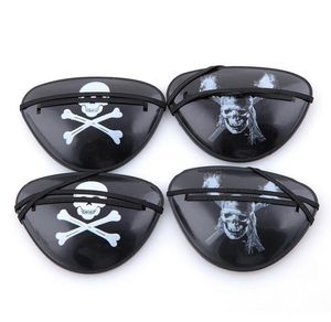 Halloween cosplay Pirate Eye Patch crâne Crossbone Halloween Festival fête faveur sac Costume enfants jouet Eyepatch masques de fête