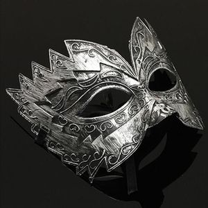 Halloween-kostuum Fancy Party Roman Gladiator Masked Ball Masquerade Eye Masker