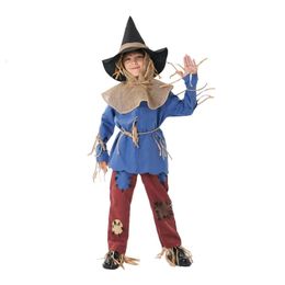 Disfraz de Halloween Mujer Diseñador Disfraz de Cosplay Disfraces de Halloween El Mago de Oz Espantapájaros para niños Juego de rol Unisex Las aventuras del Rey Oz