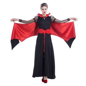 Halloween kostuum dames ontwerper cosplay kostuum Halloween vampier kostuum volwassen vrouwelijke persoonlijkheid eigenzinnige duivel rollenspel cosplay vleermuis kostuum