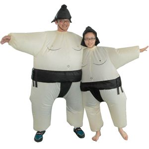 Costumes d'Halloween COS accessoires de costume de sumo drôle spectacle de scène poupée de dessin animé service de vêtements gonflables de nombreuses couleurs