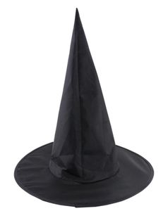 Halloween kostuums heksen hoed maskerade tovenaar zwarte spire hoed heks kostuum accessoire cosplay feest fancy jurk decor jk1909xb4267837