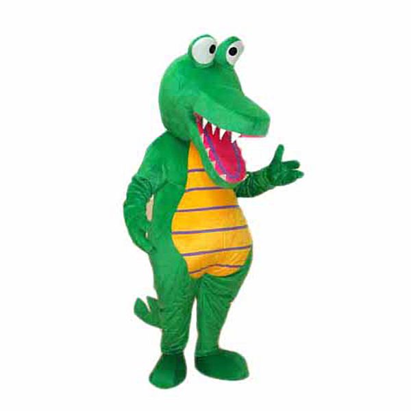 Costumes de mascotte de Crocodile d'halloween, cadeaux de carnaval d'halloween pour adultes, tenue de jeux de fête fantaisie, dessin animé de célébration de vacances